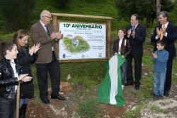 linea_verde_aniversario En el homenaje se plantaron dos árboles