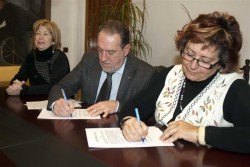 ABAD acuerdo local flores Firma del acuerdo