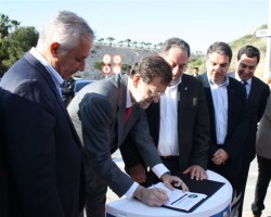 Rajoy en Arroyo Rajoy prometió arreglar el Km 222 cuando sea presidente