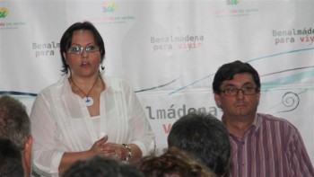 Elena Benitez “Benalmádena para Vivir, una idea de lo que las mujeres y los hombres de Izquierda Unida queremos para Benalmádena”
