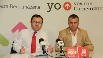 Heredia Carnero Heredia, denunció la campaña “sucia” por la que está apostando el PP de Enrique Moya