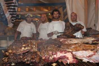 Parrillada en el Centro Hispano Argentino Patagonia