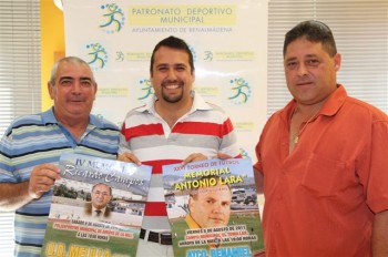 Juan Olea y Sebastián presentaron los eventos en rueda de prensa