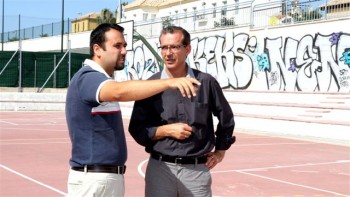 pistas_Myramar_-www-guiadebenalmadena-com Olea y Salido comprobaron de primera mano el estado de las pistas