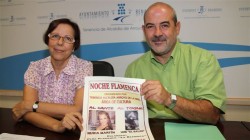Artacho, anunció el concierto que se celebra  hoy viernes  en plaza Las Flores 