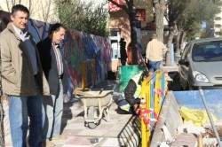 20111205_mejoras_vicentealexandre “Hemos ensanchado parte de la acera, además de arreglar los alcorques y eliminar dos barreras arquitectónicas”, ha explicado el concejal de Servicios Operativos, Juan José Jiménez