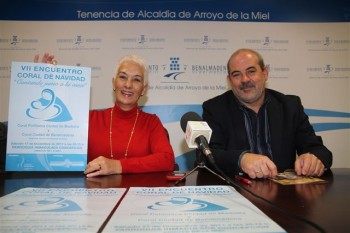 20111215_Pres_concierto_Navidad El concejal de Cultura, Francisco Artacho, ha animado a los benalmadenses a asistir al evento