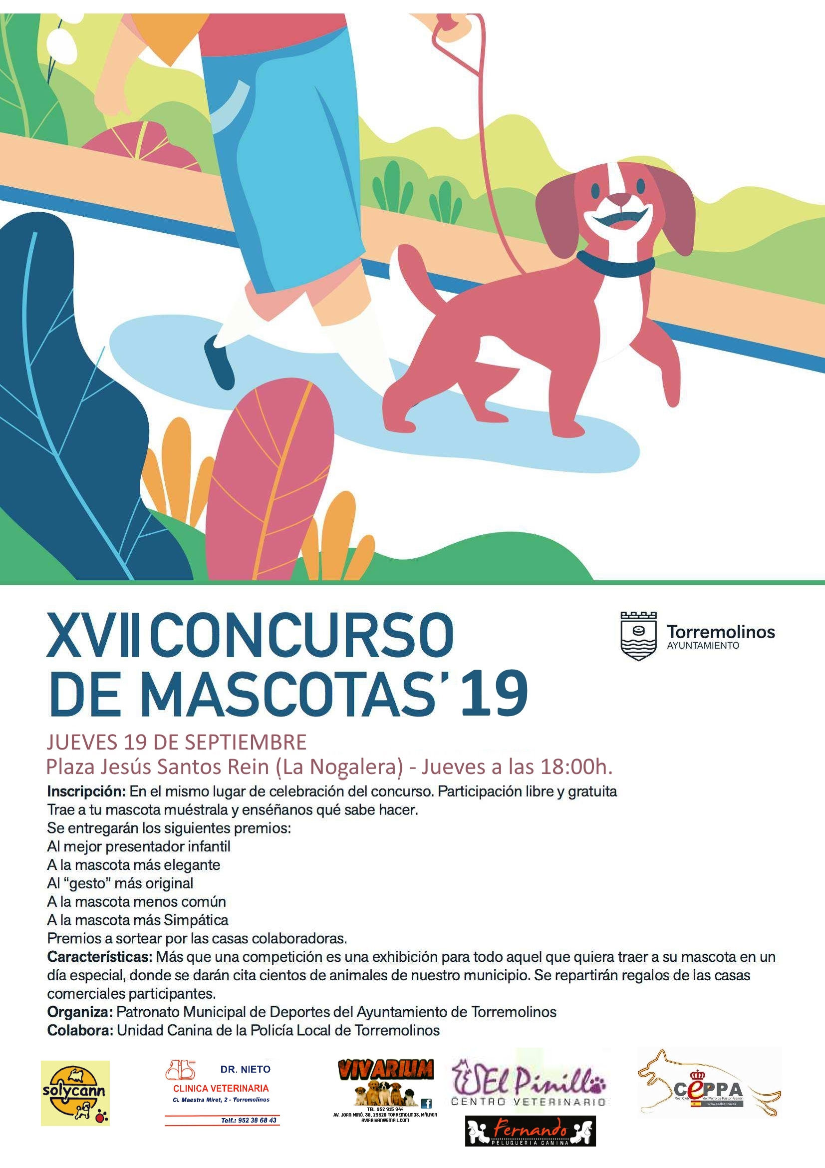 Torremolinos celebra este jueves el XVII Concurso de Mascotas – Guía de  Benalmádena